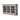 Triple Glazed Cabinet - Gray