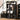 Entryway Bench With Coat Rack, 3 In 1 Design And Adjustable Shelves