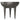 Otto - Cast Aluminum Side Table - Black