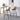 Velvet Barstool With Back (Set of 2)