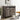 Modern Storage Secretary Desk With Keyboard Tray - Gray Wash