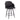 Dahlia - Contemporary Fixed Height Counter Stool With Round Footrest (Set of 2) - Black