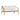 Modern Curved Arm Upholstered Outdoor Loveseat