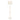 Chloe - Contemporary Shelf Floor Lamp - Clear / White