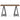 Sawhorse - Handcrafted Solid Table