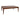 Wood Dining Table - Natural Wood / Brown