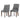 Walden - Deluxe Dining Chair (Set of 2) - Slate Gray