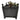 Outdoor Square Flower And Herb Pot For Garden, Porch And Patio Outside Plant And Vegetable Container, Planter - Black