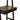 Ladder Desk, Ladder Style Display Shelf - Natural Wood / Brown