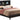 Bed With Transitional Design Stylish