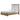 Elegant Design Upholstered And Strap Panel Bed