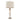 Spade - Contemporary Table Lamp (Set of 2) - Mercury / Nickel / Natural