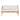 Modern Curved Arm Upholstered Outdoor Loveseat