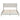 Platform Contemporary Bed With Legs And Upholstered Headboard