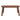 Ginny - 5 Piece With Side Chairs Dining Room Set - Walnut