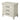 3 Drawer Elegant Nightstand - White