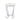 Priya II - Synthetic Leather Vanity Set - White / Purple