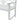 Outdoor Garden Patio Bench With Backrest And Armrest, Slatted Seat For Park, Yard & Porch, Balcony, Accommodates 2 - 3 People - White