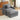 Modern Modular Sofa With Side Storage Pockets For Living Room