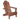 Classic Adirondack Patio Chair Dark - Brown