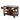 Kailey - Kitchen Cart - Antique Oak