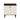 Carena - Night Stand With USB - White / Walnut