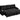 Kaden - Sleeper Sectional Sofa Chaise With Storage Arms And Cupholder