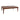 Wood Dining Table - Natural Wood / Brown