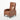 Wide Push Back Standard Recliner - Hazelnut