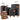 4 Piece Luggage Set Suitcase Set, Abs Hard Shell Lightweight Expandable Travel Luggage With 4 Packing Cubes, Tsa Lock, Spinner Wheels (16 / 20 / 24 / 28) - Coffee