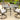 Round 49" Long Aluminum Dining Set With Cushions