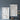 Shadow Box Wall Decor (Set of 2) - White
