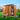 Metal Storage Shed Appealing Horizontal Siding In Woodgrain With Coffee Trim To Complement - Light Brown