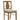 Kayee - 5 Pieces Pack Dining Set - Weathered Oak