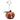 Polystone Pumpkin Name Card Holder - Orange