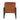 Franklin - Contemporary Arm Chair - Black / Camel