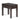 Cosmopolitan - Narrow Side Table - Mahogany Brown