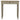 Hand Painted Writing Desk - Gray
