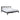 King Bed With Rattan Panel Headboard - Black