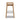 Sven - Modern Minimalist Low Back Counter Stool - Natural Blonde Ash