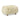 Enchante - New Zealand Sheepskin Rectangular Accent Ottoman - Taupe / Natural