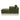Pasadena - Modern Farmhouse Chaise Lounge Chair - Olive Green