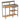 Outdoor Potting - Bench, Workstation Table With Cabinet For Backyard Garden Supplies - Gray / Brown