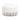 Yolanda - Round Upholstered Accent Ottoman - Almond White