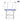 Large Size Grooming Table For Pet Dog And Cat With Adjustable Arm And Clamps Large Heavy Duty Animal Grooming Table - Blue