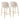 Fran - Contemporary Counter Stool (Set of 2)