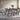 Kaela - 7 Pieces Dining Room Set - Walnut / Light Gray