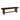 Classic 3 Person Dining Bench - Cappuccino