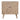 Hourglass Carved Cabinet - Marble