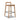 Sven - Modern Minimalist Low Back Counter Stool - Natural Blonde Ash